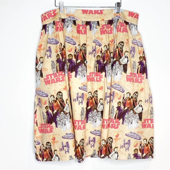 Star Wars Dresses & Skirts - Disney Parks Her Universe Star Wars Womens Skirt Han Solo Chewbacca Plus Size 2X
